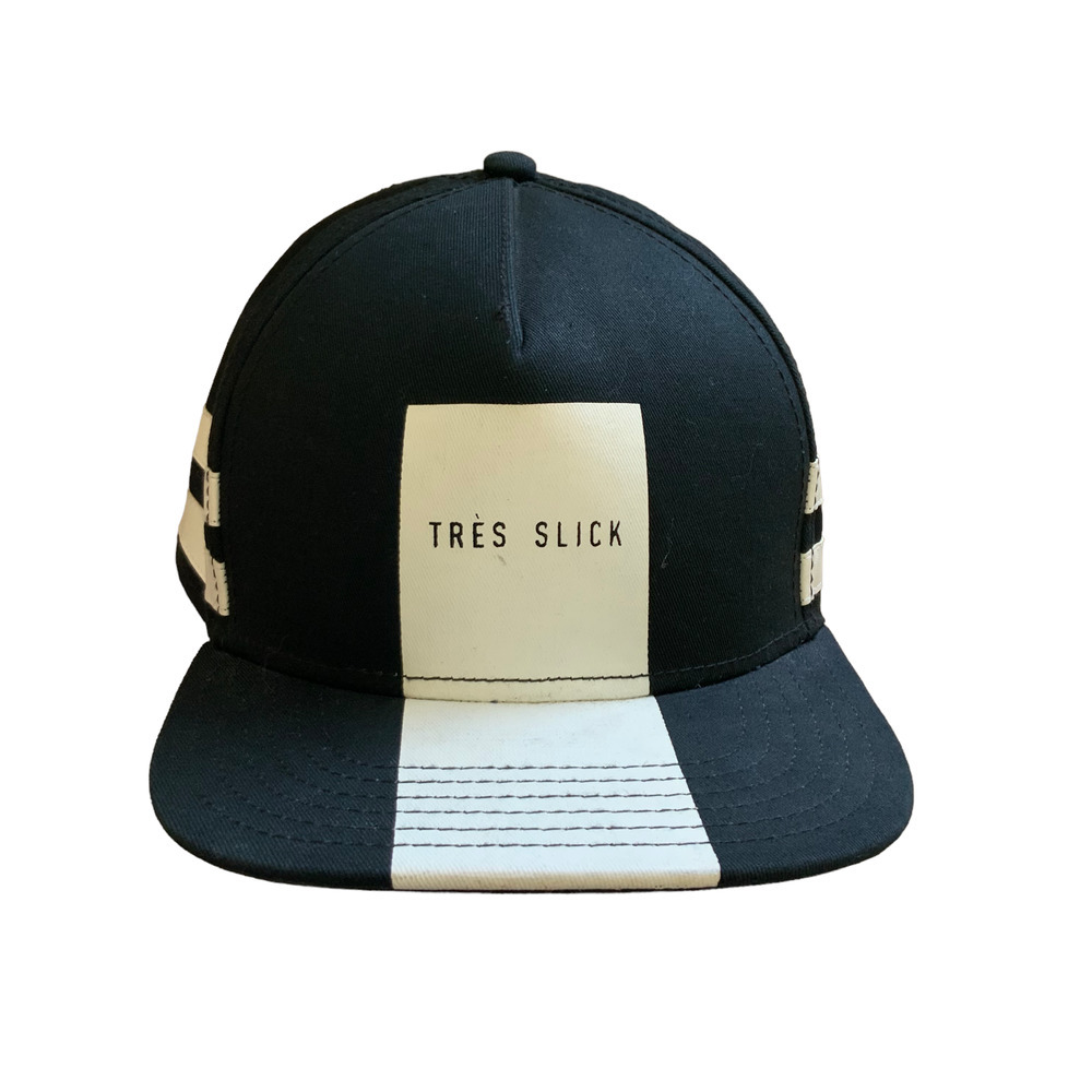 Cayler & Sons Black Label Tres Slick Black Cream Trucker Baseball Cap One Size